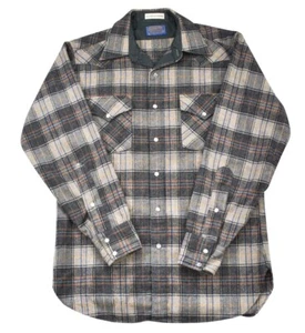 Vintage Pendleton Snap Shirt Size Medium - Picture 1 of 3