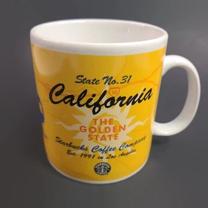 Tazza da caffè vintage 1999 Starbucks 20 oz California Golden State n. 31 ottime condizioni - Foto 1 di 10