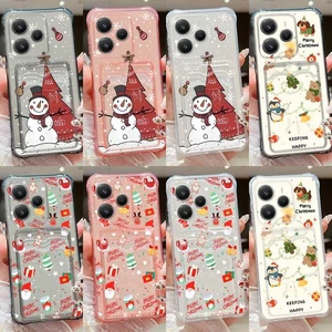 For Xiaomi Redmi Note 14 13 12 11 Pro 14T 13T Shockproof Christmas Case Cover - Picture 1 of 19
