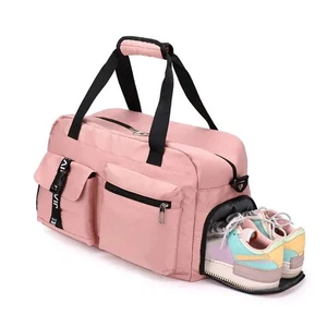 Bolso de Lona Deportivo Bolso de Lona de Viaje Bolso de Gimnasio Bolso de Hombro Ultra-Ligero Fin de Semana - Imagen 1 de 13