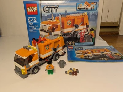 LEGO CITY: ¡Camión de Reciclaje (7991) 100% Completo con [Caja Original] y Manual! Foto 1 de 4