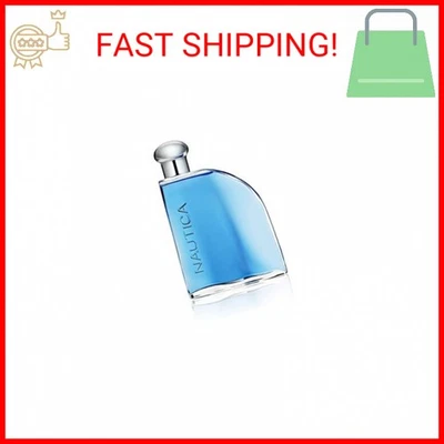 Eau de Toilette Nautica Blue 3,4 fl oz (paquete de 1), notas de albahaca, jazmín y Foto 1 de 2