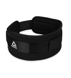 🔥NEW🔥 Reebok Delta Performance Weightlifting Belt S/M - Black - Picture 1 of 7