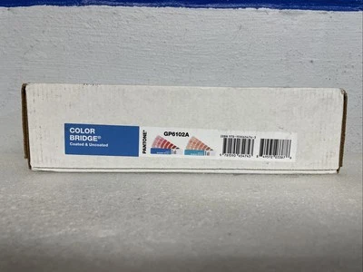 Pantone GP6102A Color Bridge Coated And Uncoated Reference Guide New Sealed - Image 1 of 4