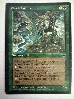 MTG Elvish Farmer Fallen Empires Regular - Image 1 of 2