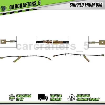 2 mangueras hidráulicas de freno delantero para Chevrolet T6500 T7500 2004-2009 7,8 L Foto 1 de 4