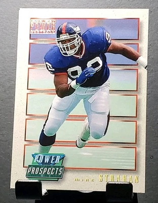 1993 Pro Set Power Prospects #PP51 Michael Strahan RC GIANTS Rookie HOF🏈NM/MT - Image 1 of 2
