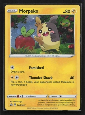 Morpeko Promo SWSH: Sword & Shield Promo Cards SWSH031 NM - Image 1 of 2