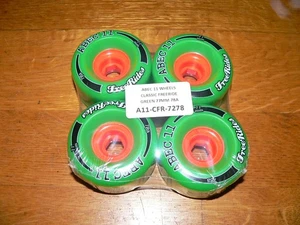 NEU 4er Set ABEC 11 Free Rides 78a 77mm Longboard/Skateboard Rollen - Bild 1 von 4