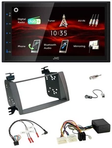 JVC USB Bluetooth Lenkrad DAB 2DIN Autoradio für Hyundai Sonata 2009-2014 aktiv - Bild 1 von 11
