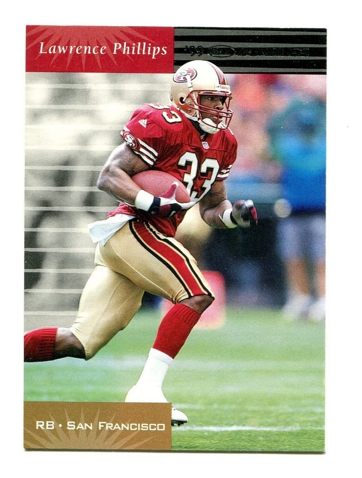 1999 Donruss #113 Lawrence Phillips Nebraska/San Francisco 49ers - Image 1 of 1
