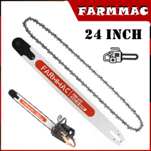 24'' Guide Bar Chain 3/8'' 0.058'' 84DL For Holzfforma G272 G288 G372XP G395XP - Picture 1 of 7