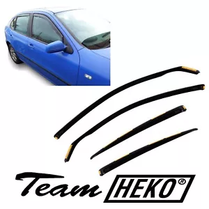 Deflecteurs D'Air / De Vent Pour Seat Toledo 1999-2005 4-Portes 4-Pcs - Imagen 1 de 7
