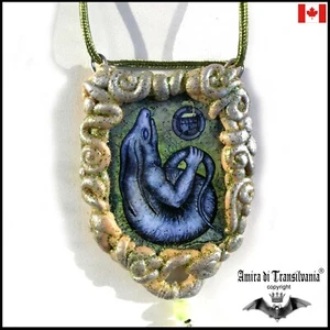 jewelry pagan paganism gothic amulet witch pendant goetia demon botis seal sigil - Picture 1 of 24