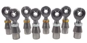 CHROMOLY 4 LINK KIT XM 1/2 x 5/8-18 HEIM JOINTS WELD-IN THREADED BUNGS .120 - Picture 1 of 7