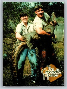 2002 Dart The Crocodile Hunter Terri & Steve Irwin Trading Card #45