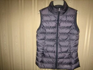 womens eddie bauer 650 down vest S grey - Picture 1 of 5