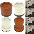 4x Furniture Riser Round Chair Riser Anti-Slip Protect Floors and Surfaces