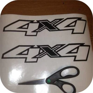 2 Chevy STYLE Chevrolet Silverado GMC Sierra 4x4 Bed Side Decal Sticker 2007-13 - Picture 1 of 3