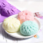6 Cavity 3D Flower Shaped Silicone Soap Mold DIY Fondant Cake Form Soap Mak-*-