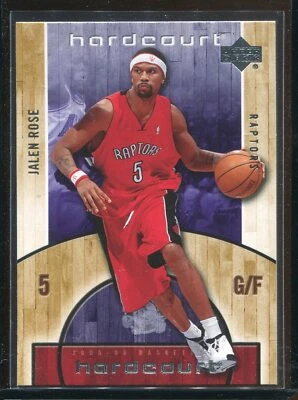 2005-06 Upper Deck Hardcourt Basketball Jalen Rose #83 Toronto Raptors - Image 1 of 2