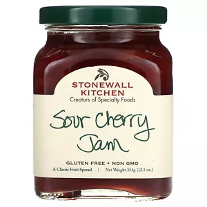 Sour Cherry Jam, 12.5 oz (354 g) - Picture 1 of 2