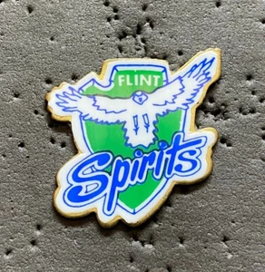 Flint Spirits 1985-1989 Logo IHL Hockey Pin - Bild 1 von 2