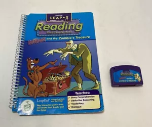 Leap Frog Leap 2 Reading Scooby Doo & Zombie’s Treasure Book & Cartridge Tested - Picture 1 of 1