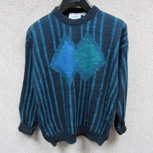 MENS DAMON WOOL BLEND CREW NECK JUMPER UK L CHEST SIZE 42/44 REF (NC03877) - Picture 1 of 7