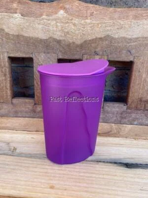 TUPPERWARE ALFRESCO IMPRESSIONS AMETHYST PURPLE 1L JUG PITCHER - Image 1 of 2