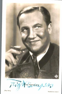 Fritz Kampers * Original Signature On Horse Card No. N 7 - Picture 1 of 2