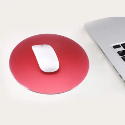 Aluminium Alloy Round Glossy Desktop Gaming Mousepad Mat Waterproof Mouse Pad - Image 1 of 4