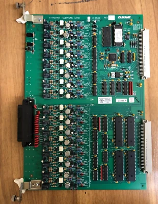 DUKANE 110-3531 STANDARD TELEPHONE CARD 110-3531A REVB - Image 1 of 3