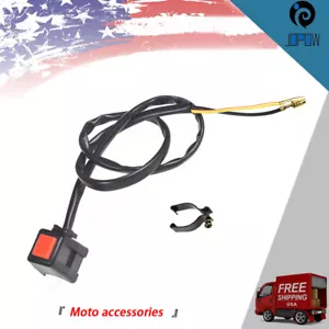 For YZ85 YZ125 TTR125 YZ250 WR250 TY350 YZ426 IT490 YZ490 TT600 Stop Switch - Bild 1 von 10