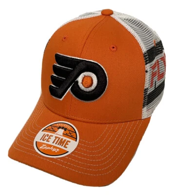 Zephyr NHL Philadelphia Flyers "Double Take” Curved Bill Snapback NEW WITH TAGS - Image 1 of 4