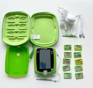 Tableta LeapFrog LeapPad2 Explorer, 10 juegos, estuche, paquete de piel de gel - Imagen 1 de 18