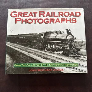 Tolle Eisenbahnfotos von John W. Adams Hardcover Buch Railroadiana 1994 - Bild 1 von 18