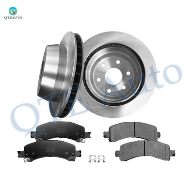 6 R 330 Brake Rotors-D974 7881 Ceramic Brake Pad For 2002-2006 Cadillac Escalade - Image 1 of 4