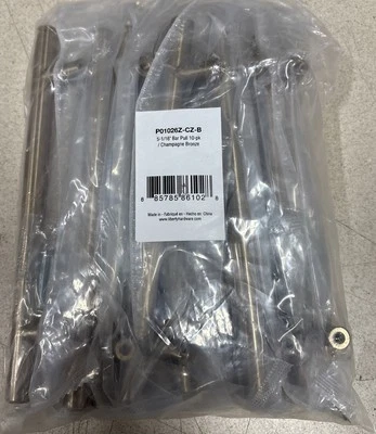 Liberty P01026Z-CZ-B 5-1/16” Tirador de barra (paquete de 10) en bronce champán Foto 1 de 3