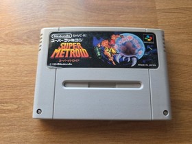 Super Metroid (Super Famicom SFC, 1994) Authentic Game Cartridge (SHVC-RI)