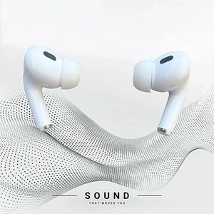 Diseño de auriculares Bluetooth inspirado en Apple Air Pods - Imagen 1 de 2