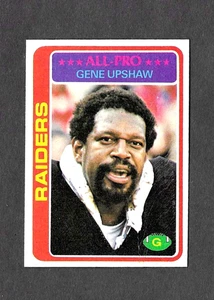 1978 TOPPS SET-BREAK # 90 GENE UPSHAW ALL-PRO OAKLAND RAIDERS HOF EX - Bild 1 von 2