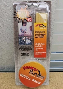 Praktisches Bündler NACHFÜLLPACK Clips und Nylonband schnelle und einfache Verschlüsse (A8 - Bild 1 von 2