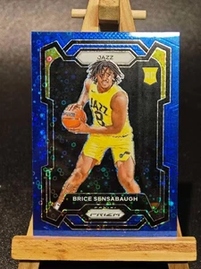 2023-24 Panini Prizm Brice Sensabaugh Blue Fast Break Rookie 150/150 Utah Jazz - Picture 1 of 2