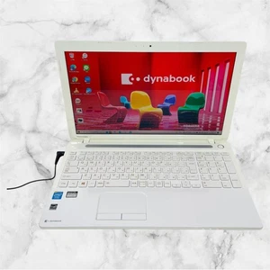 Toshiba Laptop White With Camera Beginner & Student Use Ideal For School & Home - Picture 1 of 4