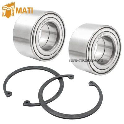 2PCS Rear Wheel Bearings & Ring Set for Polaris Ranger XP 700 800 900 (40x74x40) - Image 1 of 4