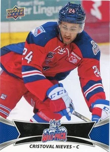 16/17 UPPER DECK AHL SP #107 CRISTOVAL NIEVES HARTFORD WOLF PACK *30876 - Picture 1 of 1