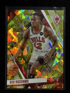 Ayo Dosunmu - 2024 Phoenix Yellow Ice/175 #162 Chicago Bulls - Imagen 1 de 3