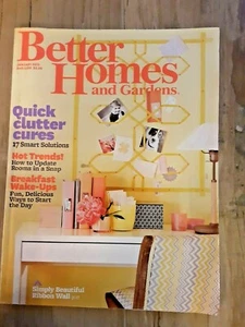 BETTER HOMES & GARDENS - January 2013 - Hot Trends & Clutter Cures - Picture 1 of 3