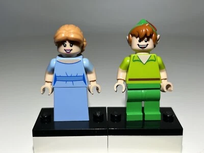 LEGO Peter Pan And Wendy Darling Minifigure Lot 43232 Disney NEW - Image 1 of 3